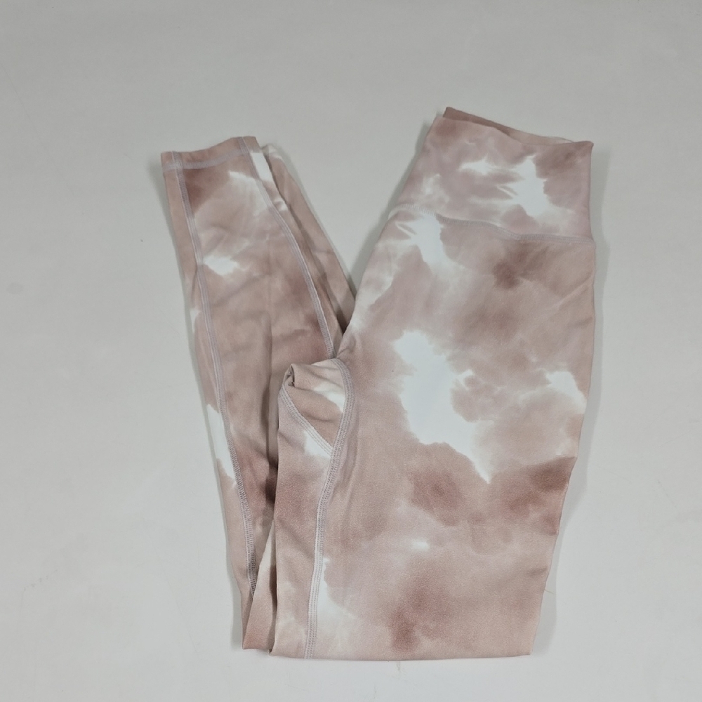 Buff Bunny Leggings Dusty Rose Tie Dye